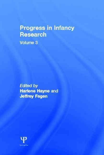 Progress in infancy Research By Harlene Hayne 9780805843279 (Hardback)