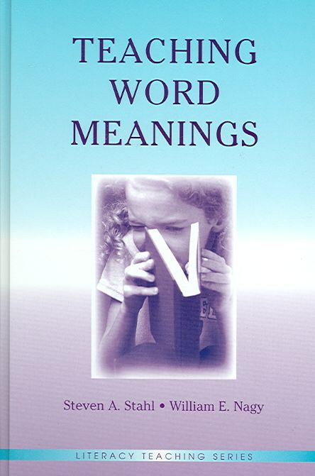 Teaching Word Meanings By Stahl, Steven A. 9780805843637 (Hardback)