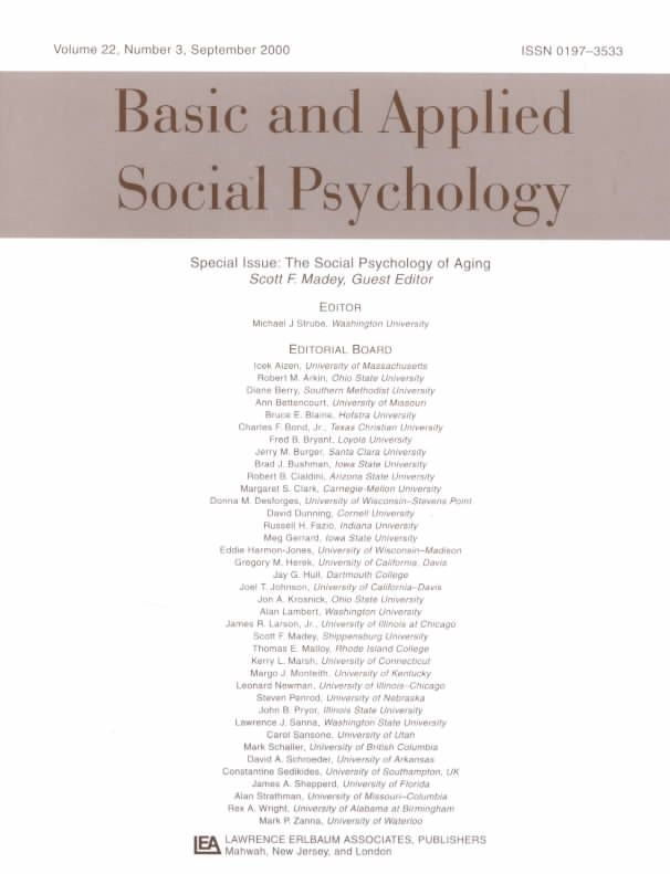 The Social Psychology of Aging By Scott F. Madey (editor) (Paperback)