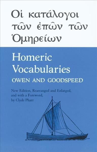 Homeric Vocabularies 9780806108285 (Paperback)