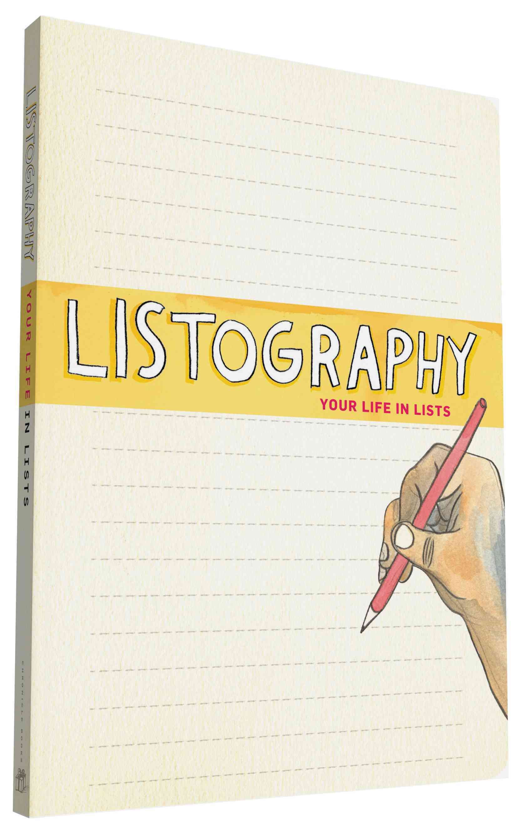 Listography Journal By Lisa Nola 9780811859080 (Diary)