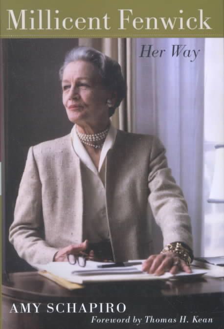 Millicent Fenwick By Amy Schapiro 9780813532318 (Hardback)