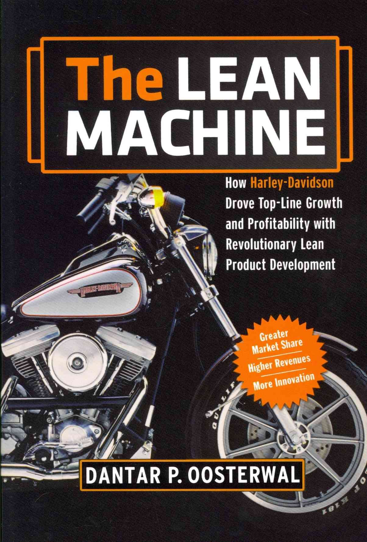 The Lean Machine By Dantar P. Oosterwal 9780814432884 (Paperback)