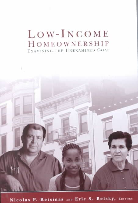 Low-Income Homeownership By Nicolas P. Retsinas 9780815706137