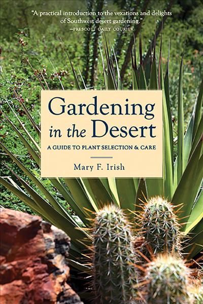 Gardening in the Desert By Mary F Irish 9780816520572 (Paperback)