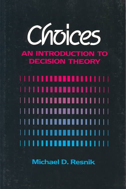 Choices By Michael Resnik 9780816614400 (Paperback)