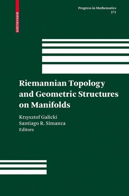Riemannian Topology and Geometric Structures on Manifolds (Hardback)