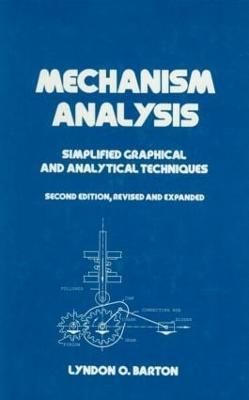 Mechanism Analysis By Lyndon O. Barton 9780824787943 (Hardback)