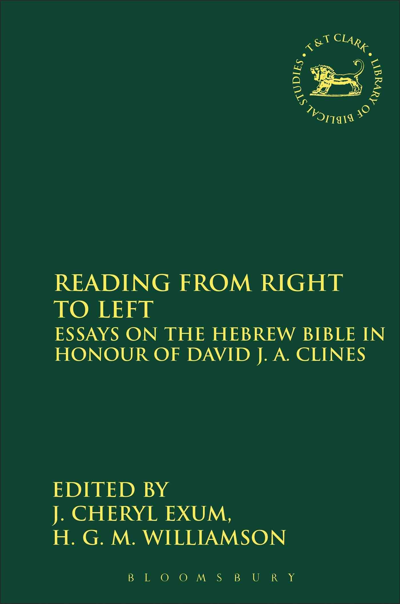 Reading from Right to Left 9780826466860 (Hardback)