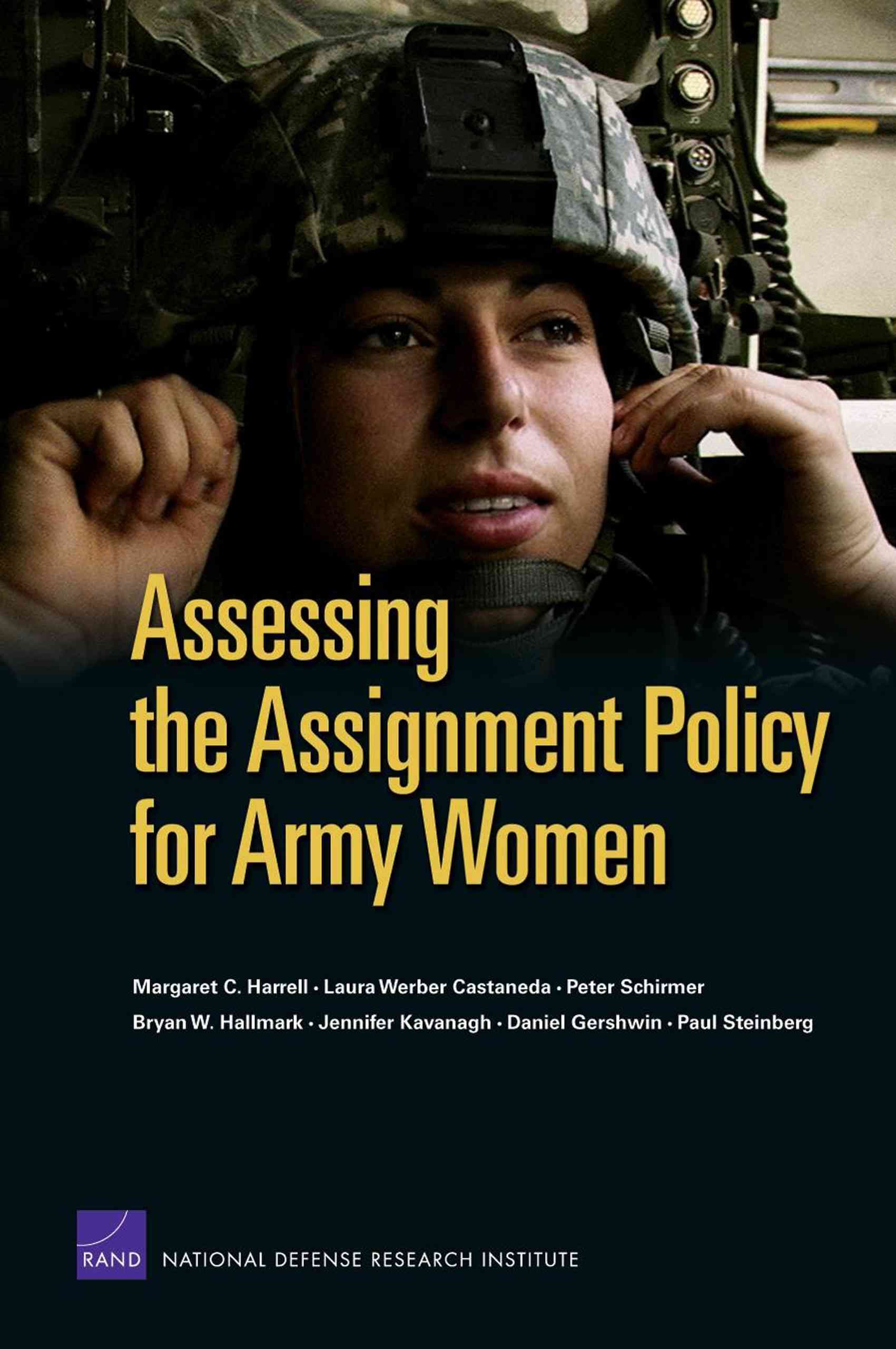 Assessing the Assignment Policy for Army Women 9780833041500
