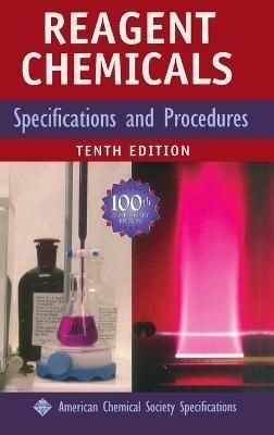 Reagent Chemicals By American Chemical Society 9780841239456
