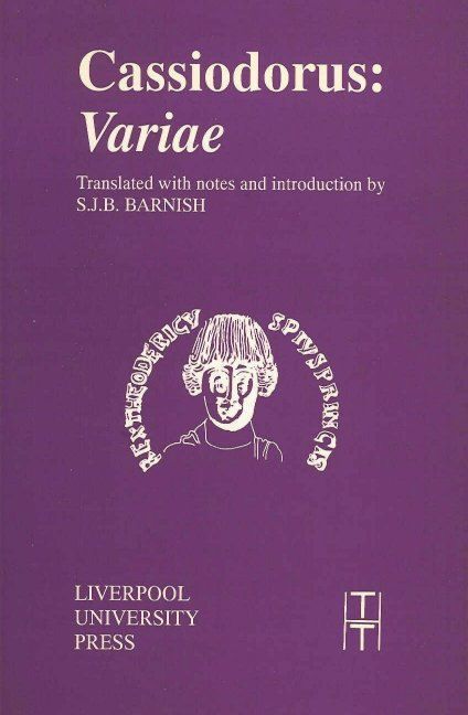 Cassiodorus: Variae By S. J. B. Barnish 9780853234364 (Paperback)