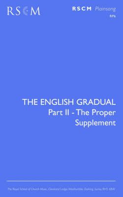 The English Gradual Supplement By Arthur, W Clarke 9780854021185