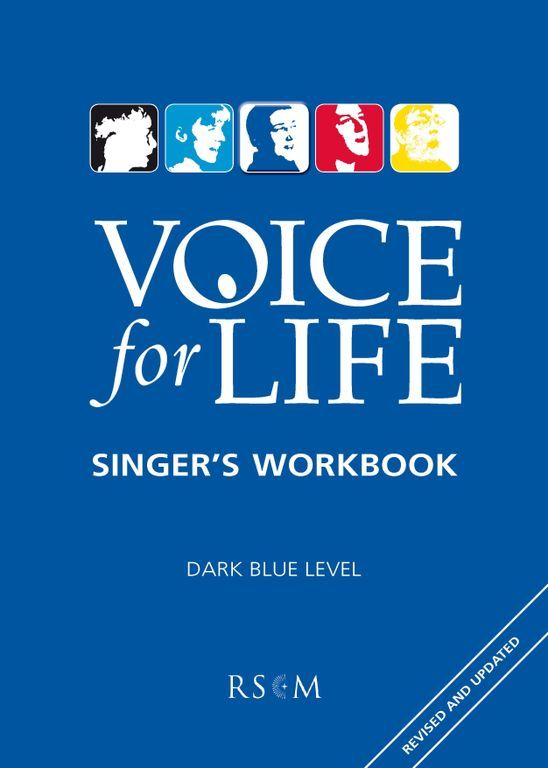 Voice for Life Singer's Workbook 3 - Dark Blue By Leah Perona-Wright