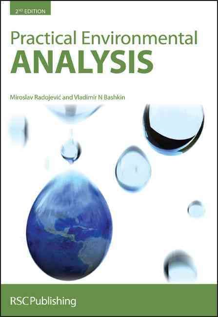 Practical Environmental Analysis By Radojevic, Miroslav 9780854046799