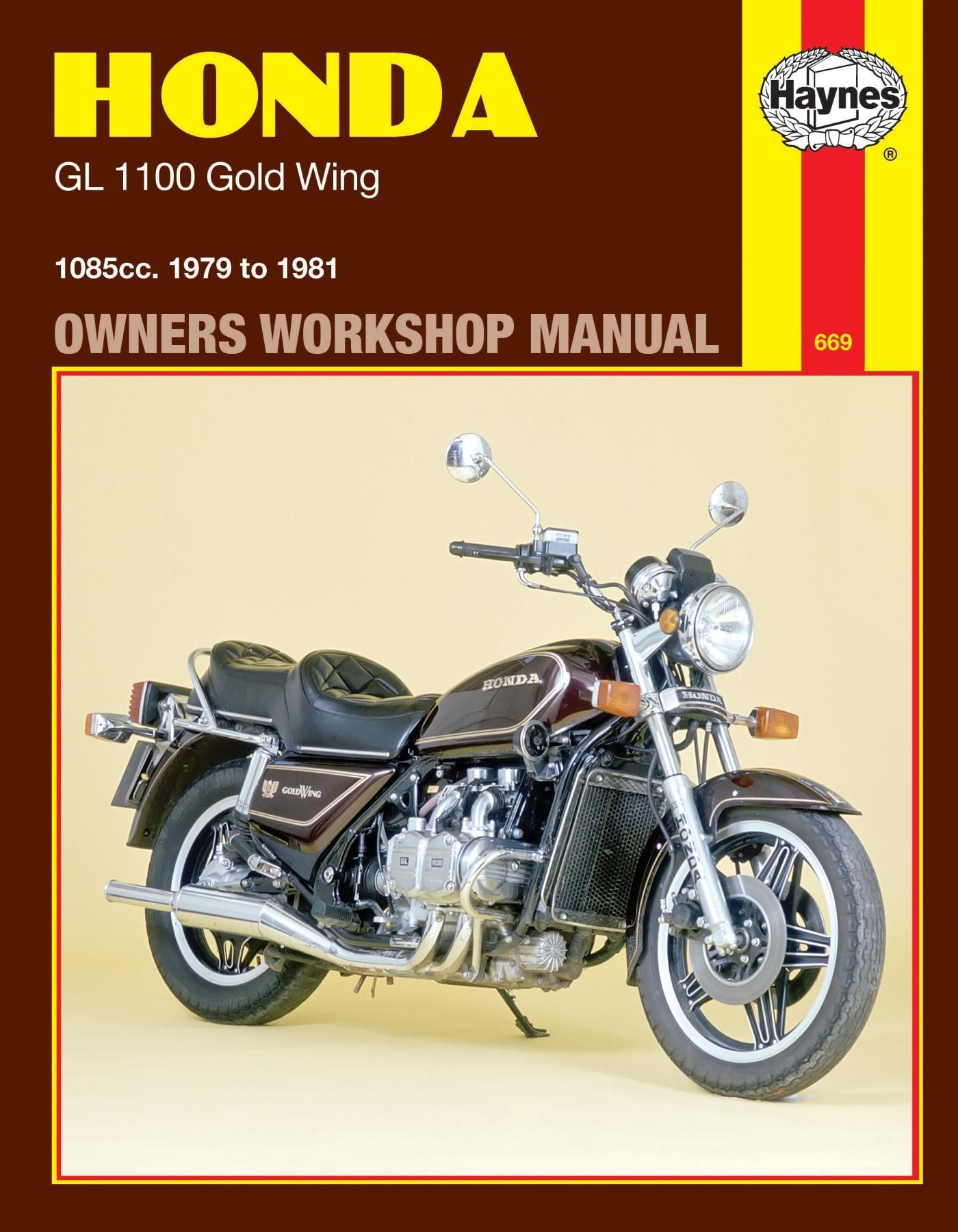 Honda GL1100 Gold Wing (79 - 81) By Haynes Publishing 9780856966699