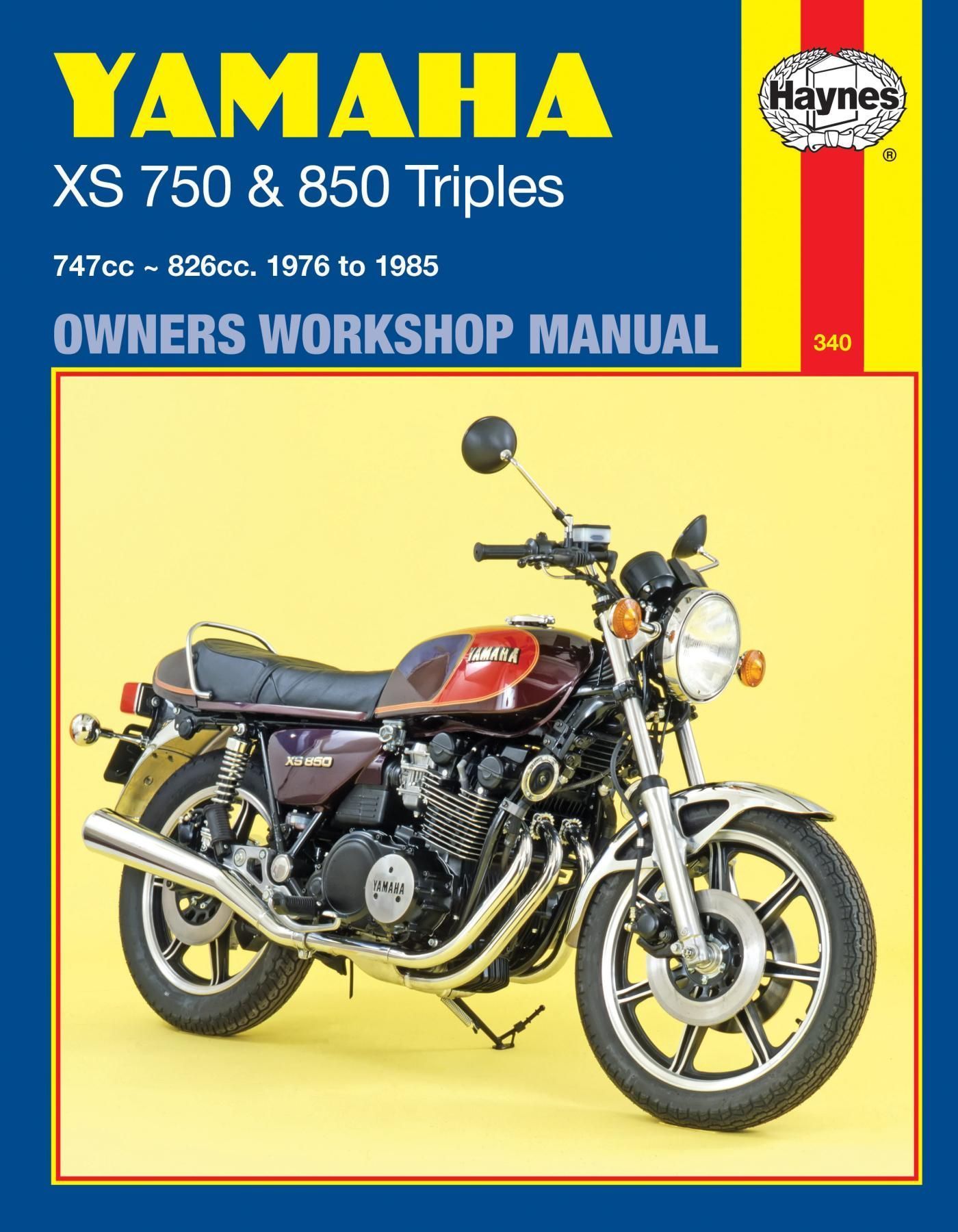 Yamaha XS750 & 850 Triples (76 - 85) Haynes Repair Manual (Paperback)