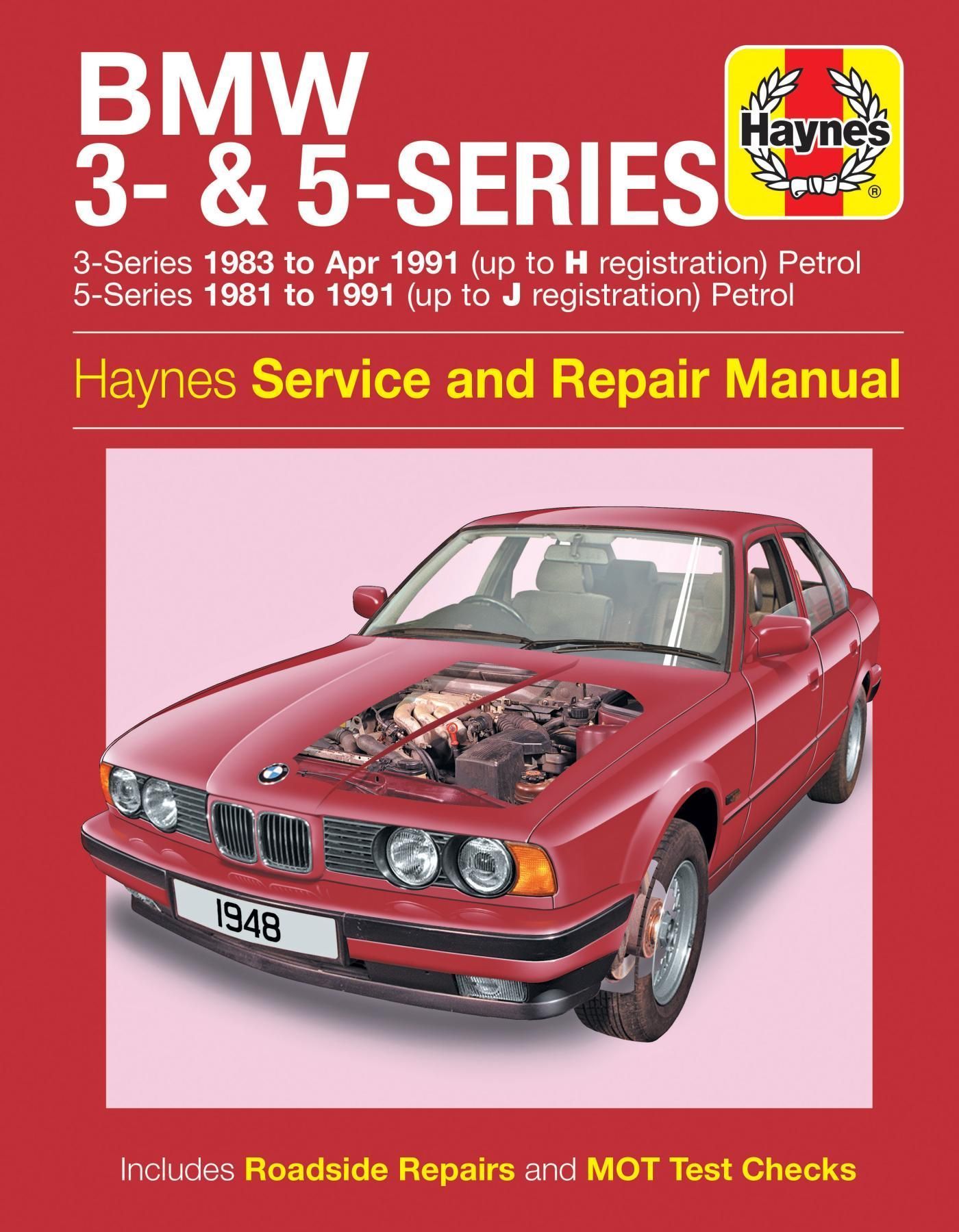 BMW 3- & 5-Series Petrol (81 - 91) Haynes Repair Manual 9780857337054