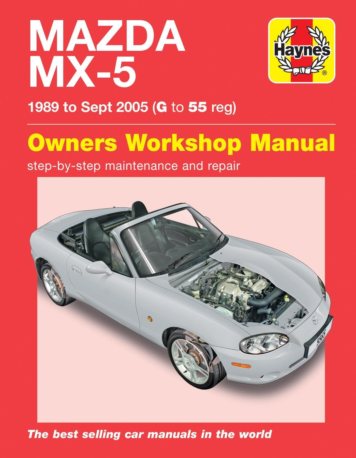 Mazda MX-5 (89 - 05) Haynes Repair Manual By Haynes Publishing