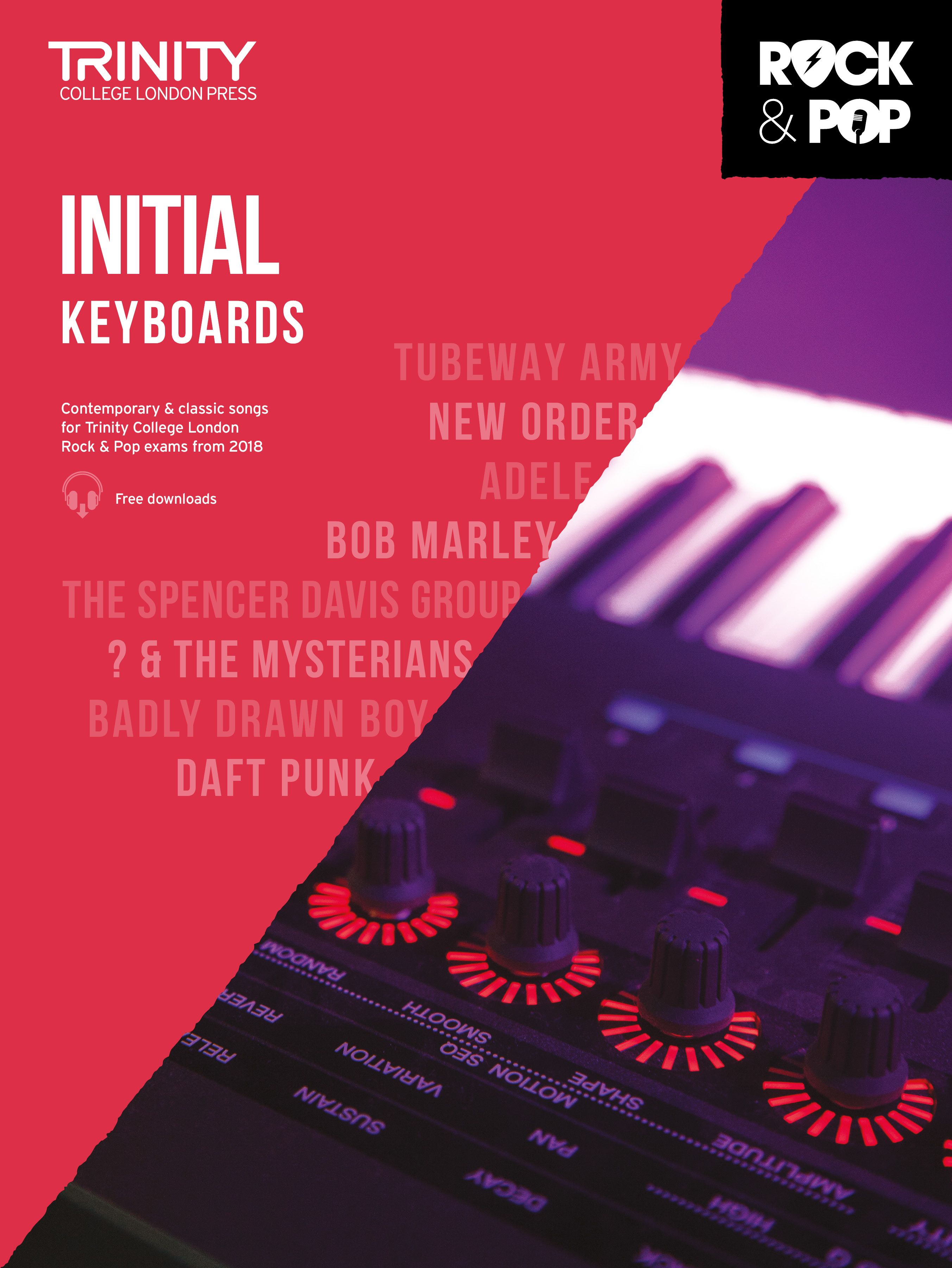 Trinity College London Rock & Pop 2018 Keyboards Initial Grade By