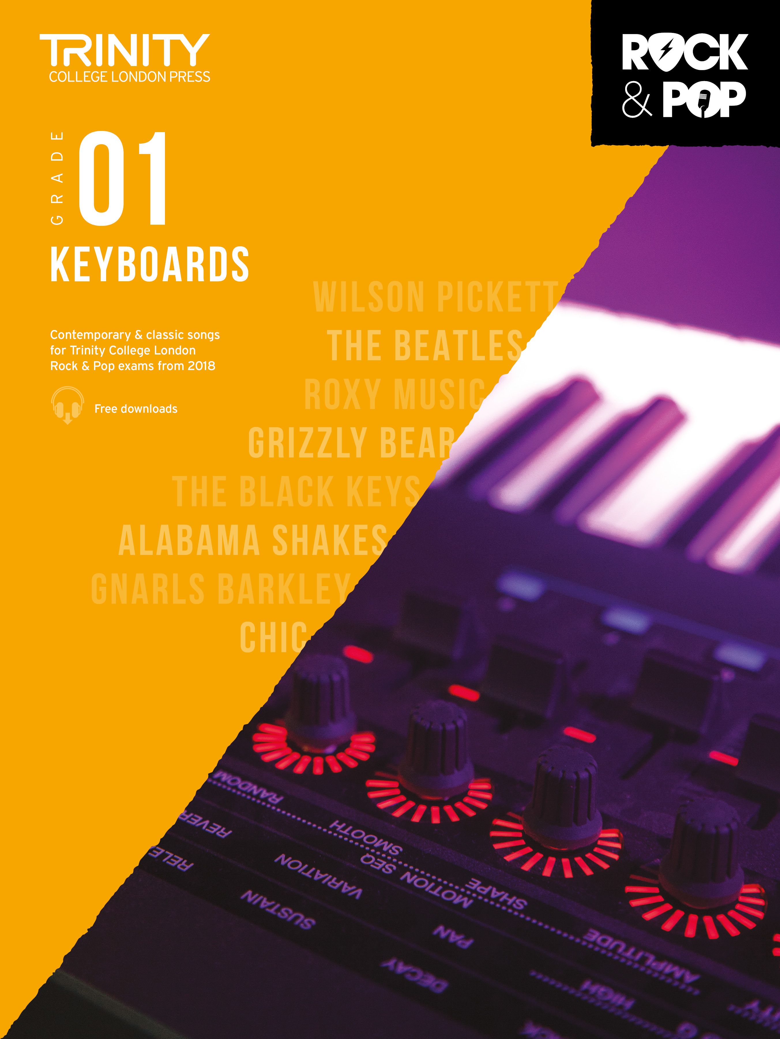 Trinity College London Rock & Pop 2018 Keyboards Grade 1 By