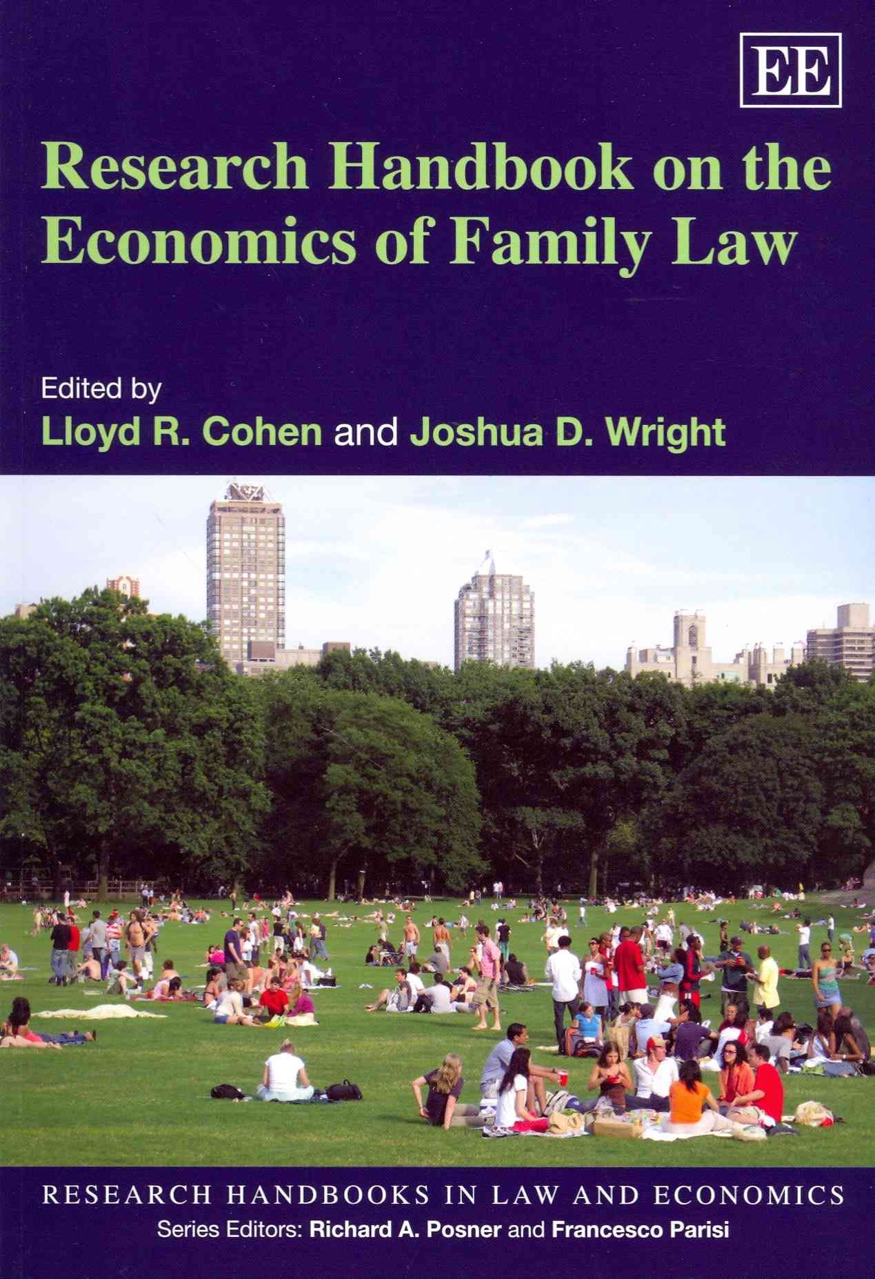 Research Handbook on the Economics of Family Law By Lloyd R. Cohen