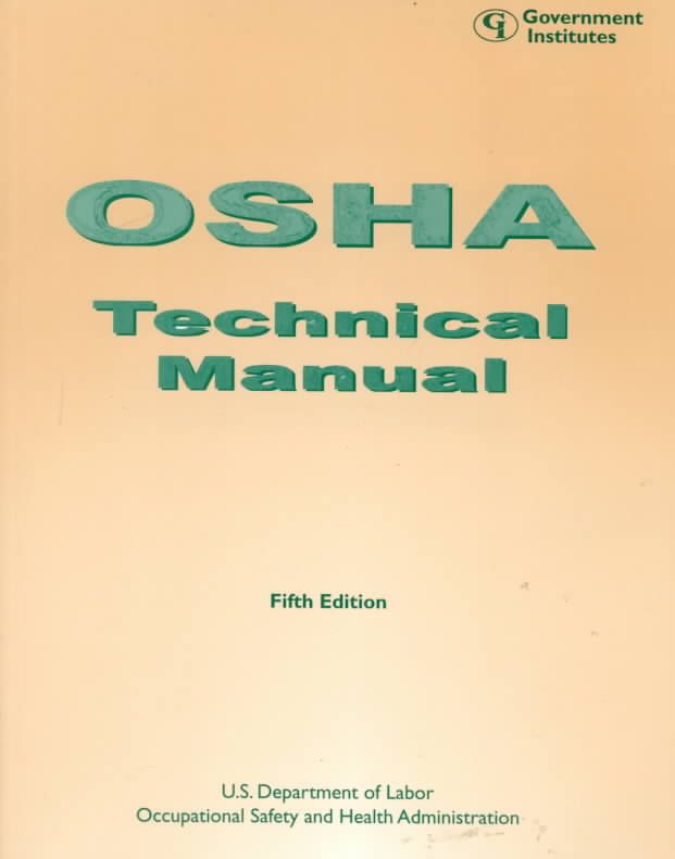 OSHA Technical Manual 9780865876743 (Paperback)