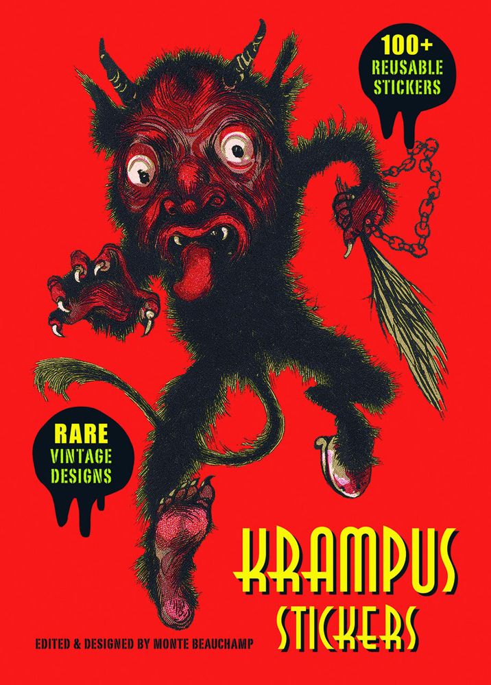 Krampus Stickers By Monte Beauchamp 9780867198652 (Stickers)