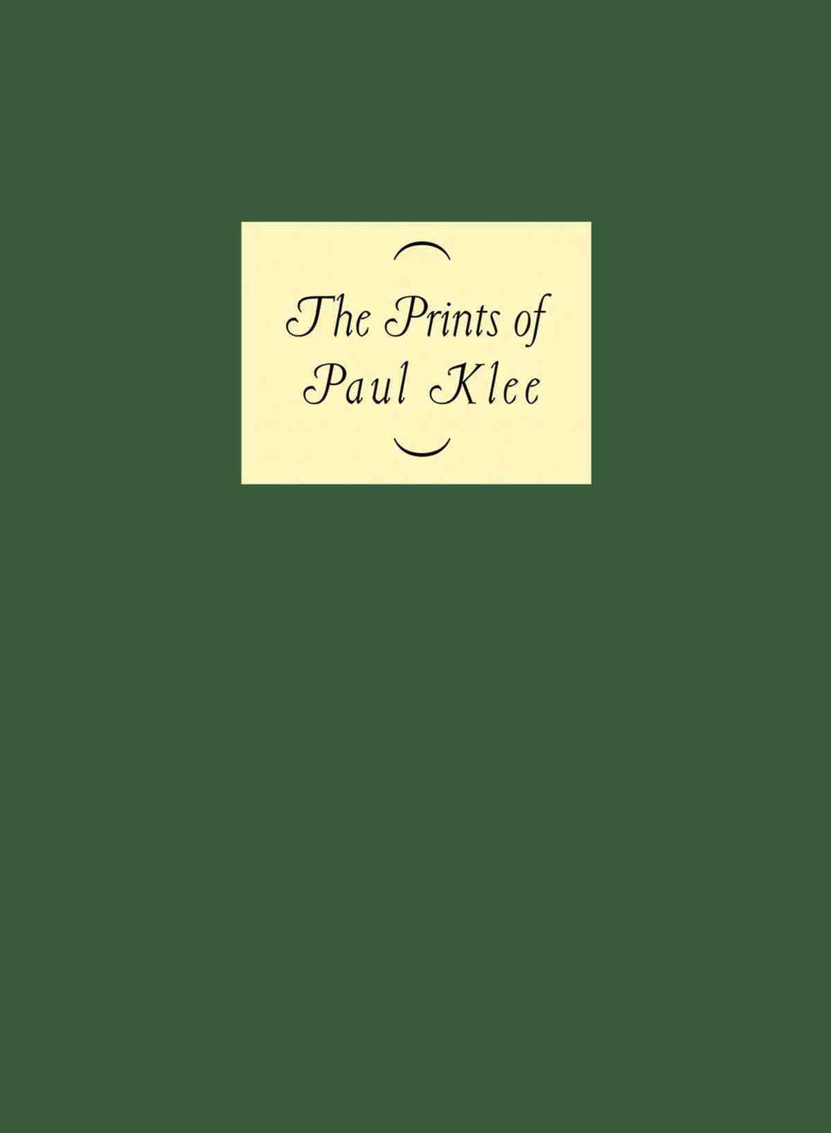 The Prints of Paul Klee 9780870708916 (Hardback)