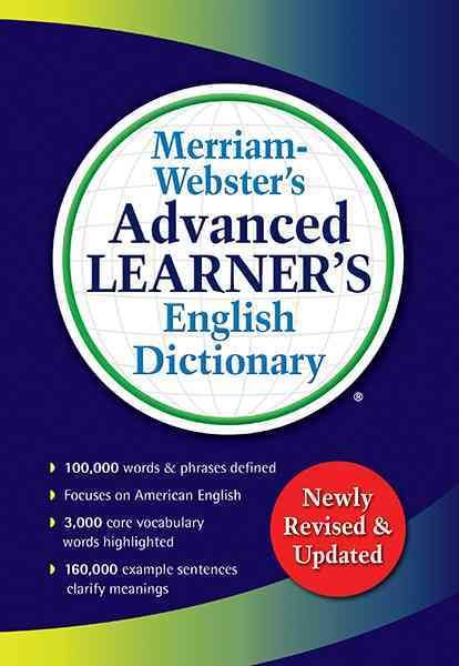 Merriam-Webster's Advanced Learner's English Dictionary 9780877797364