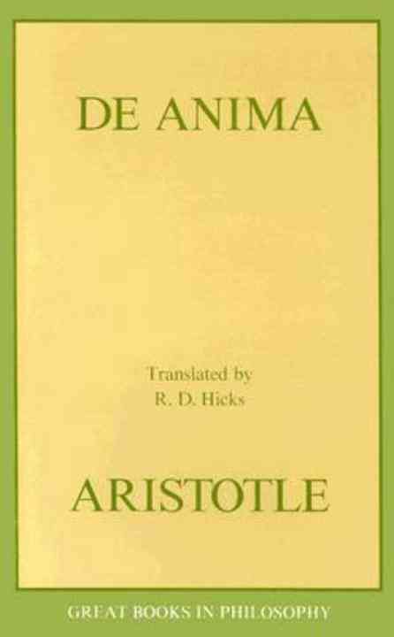 De Anima By Aristotle 9780879756109 (Paperback)