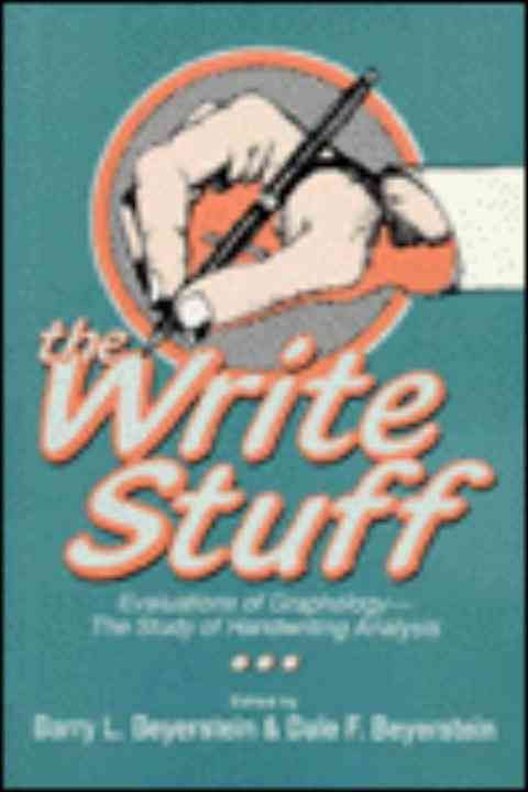 The Write Stuff By L Barry Beyerstein 9780879756130 (Paperback)