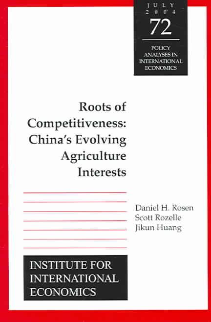 China's Evolving Interests in Global Agricultual Trade 9780881323764