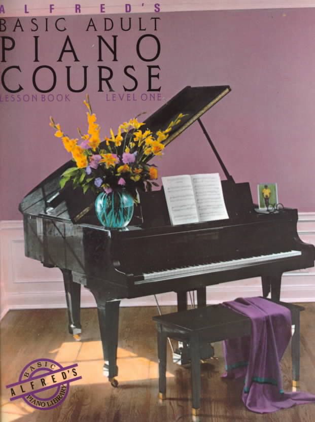 Alfred's Basic Adult Piano Course Lesson Book, Bk 1: Book & CD