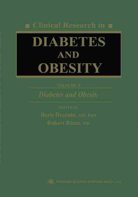 Clinical Research in Diabetes and Obesity. Vol. 2 9780896034921