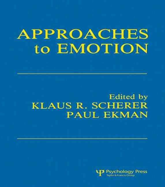 Approaches To Emotion By Scherer, Klaus R. 9780898594065 (Paperback)