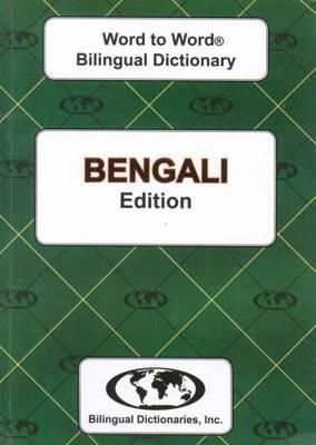 English-Bengali & Bengali-English Word-to-Word Dictionary By C. Sesma