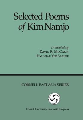 Selected Poems of Kim Namjo 9780939657636 (Paperback)