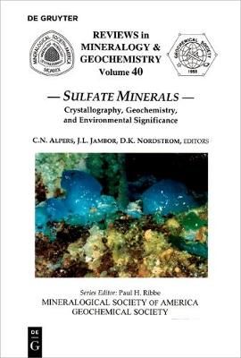 Sulfate Minerals By Alpers, Charles N. 9780939950522 (Paperback)