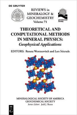 Theoretical and Computational Methods in Mineral Physics 9780939950850
