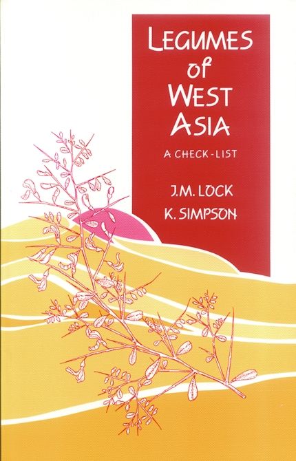 Legumes of West Asia By J. M. Lock 9780947643294 (Paperback)