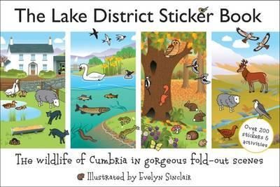 The Lake District Sticker Book By Evelyn Sinclair 9780956446046