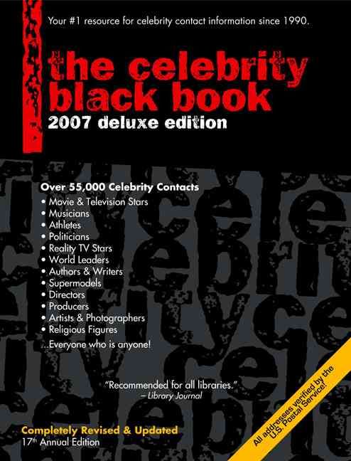 Celebrity Black Book 2007 By Jordan McAuley 9780970709585 (Paperback)