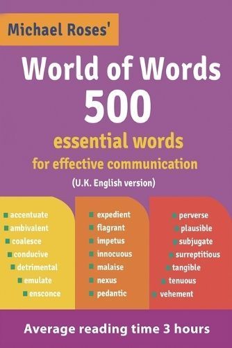 World of Words 500 By Michael Roses 9780975099858 (Paperback)