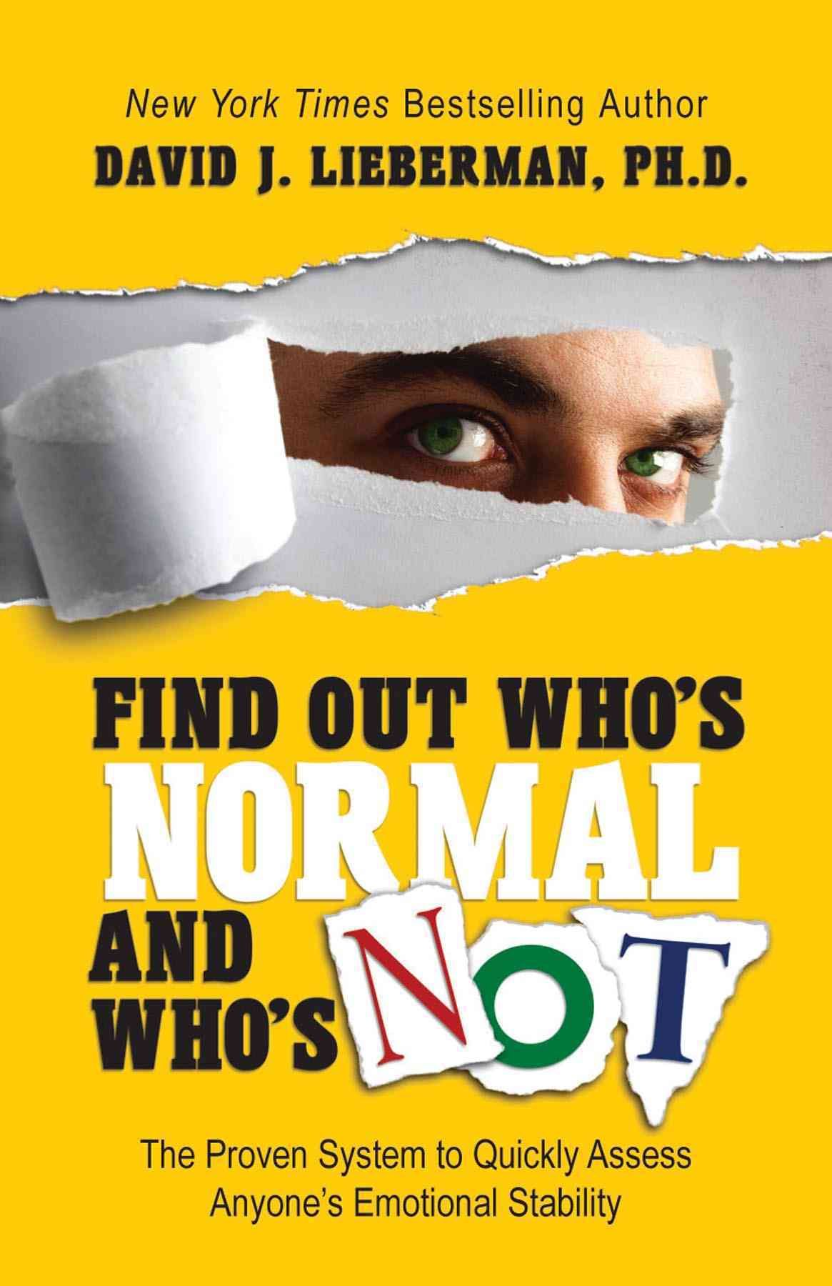 Find Out Who's Normal and Who's Not By David Lieberman 9780978631321