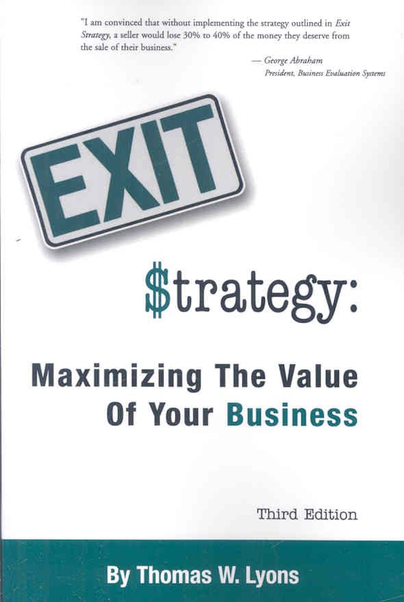 Exit Strategy By Thomas W Lyons 9780981800400 (Paperback)