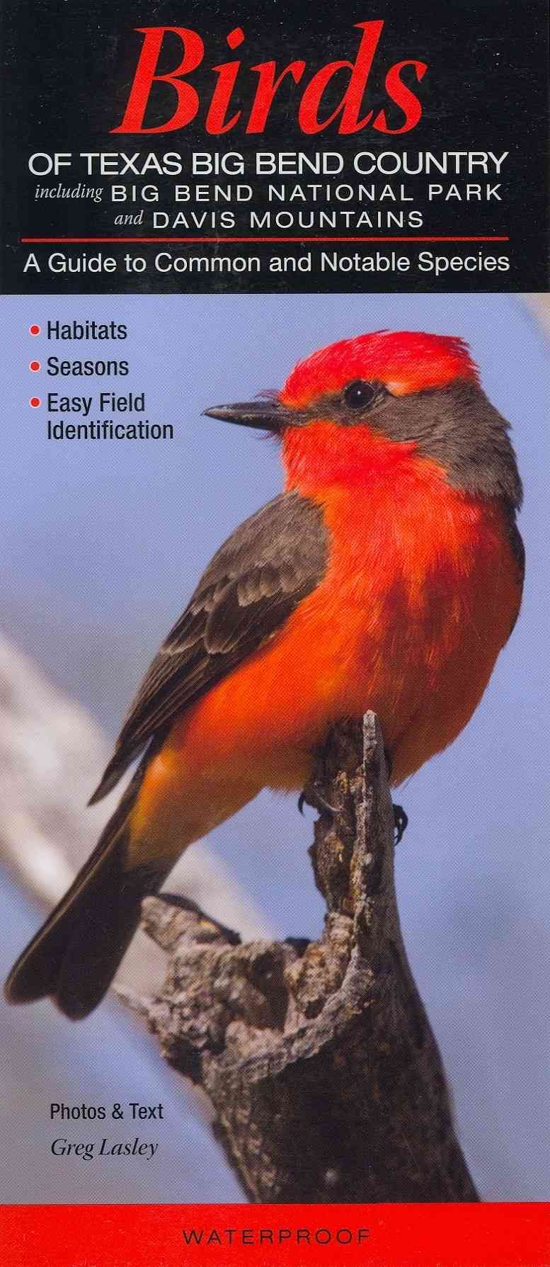 Birds of Texas Big Bend Country Incl. Big Bend National Park & Davis Mtns.