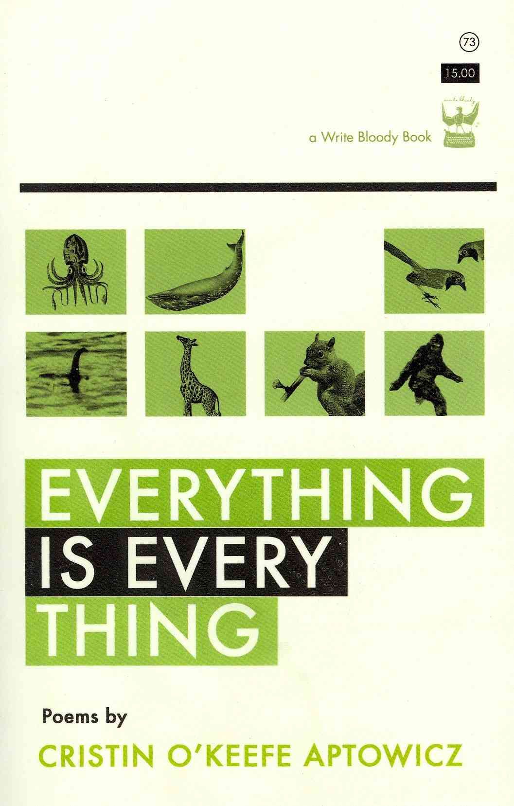 Everything Is Everything By Aptowicz, Cristin O'Keefe 9780984251513
