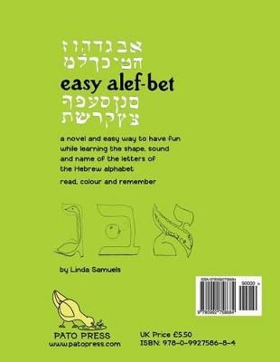 Easy Alef-Bet By Linda Samuels (author), Linda Samuels (illustrator)