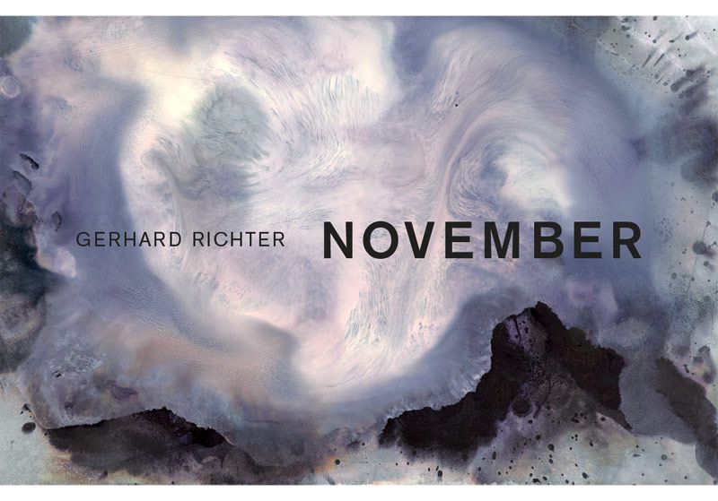 November By Gerhard Richter 9780993010323 (Paperback)